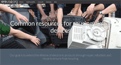 Desktop Screenshot of ereuse.org